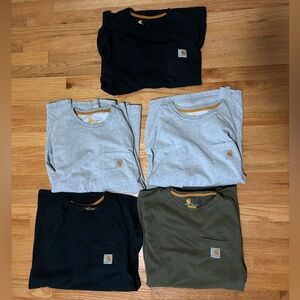 Small Carhartt Men’s Force Shirt Bundle